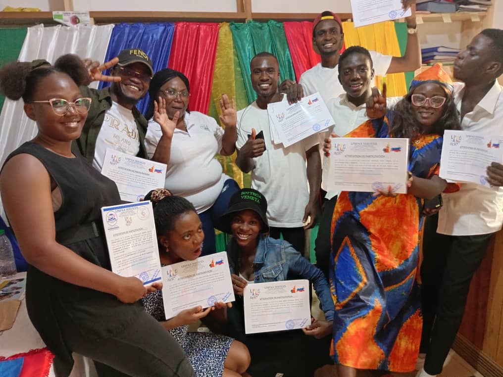 Cérémonie de remise des attestations LPBPAA