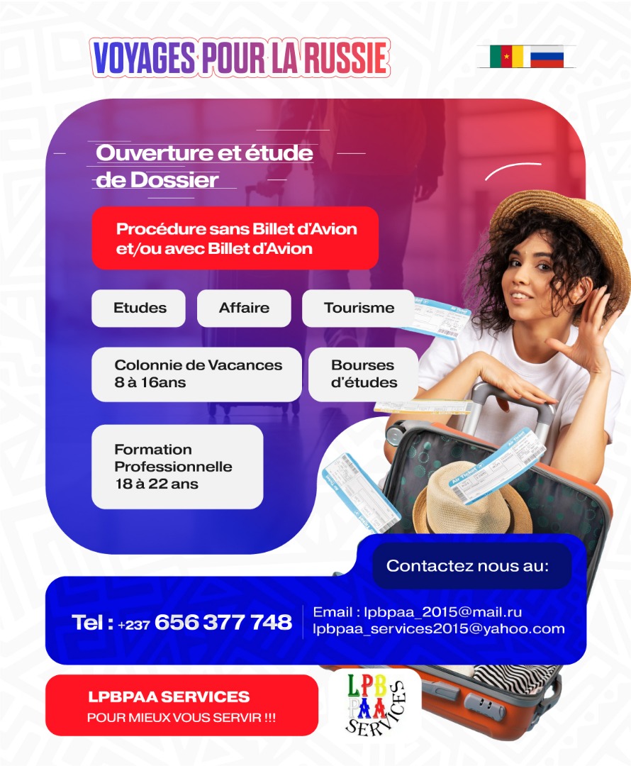 Voyages pour la Russie - LPBPAA Services