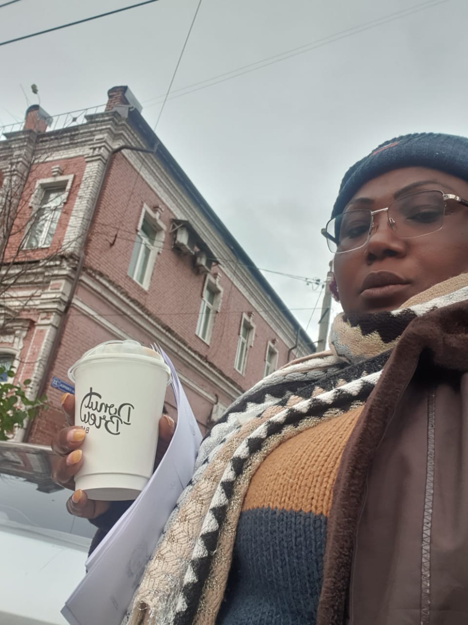 Étudiante camerounaise en Russie